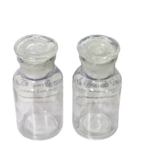 Chai thủy tinh trắng miệng rộng 250ml, Trung Quốc