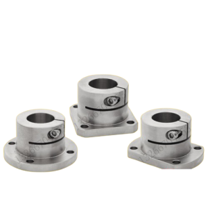 Gối đỡ trục dẫn hướng kiểu mặt bích dùng cố định trục dẫn hướng, model: GBJ16-D16, hiệu: YIHEDA, chất liệu: thép không gỉ, kích thước: 56*44*34.8mm,法兰型导向轴支座GBJ16-D16