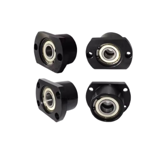 Gối đỡ vòng bi đạn bạc, model: BGCBB6802ZZ-35, chất liệu bằng thép 45, kích thước: 32*32*35mm /带座轴承 /BGCBB6802ZZ-35