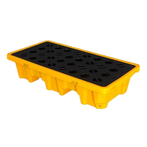 Pallet nhựa chống tràn dầu, kích thước: 1300*680*100mm, nsx:Jiangsu Safepat Plastic Technology Co., Ltd.  /防漏托盘 /1300*680*100mm