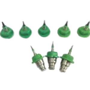 Đầu vòi phun dùng cho máy định vị SMT, model: 504, chất liệu bằng thép không gỉ, hiệu: JUKI, tổng chiều dài đầu: 31mm, đường kính: phi15.9mm /吸嘴 /504