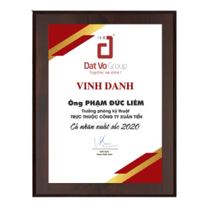 bằng vinh danh