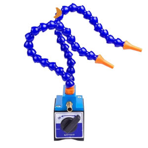 Đế từ dùng để cố định vòi tưới nguội trên máy CNC, kích thước: 5*4*1cm/磁座/2分 (一进一出)
