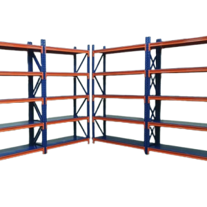 Kệ trung tải màu xanh dùng để hàng hóa,kích thước (1500x600x2000)mm x 5 tầng