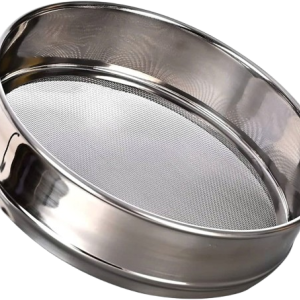 Lưới inox sàng ray bột mịn, quy cách: 40MESH*30cm, chất liệu bằng thép không gỉ, đường kính 30cm, đường kính mắt lưới 0.45mm, hiệu HUA FENG /不锈钢筛网 /40目*30cm