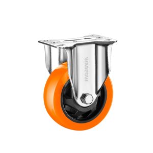 黑色牛仔轮鑫德寸万向刹车承重Bánh xe đẩy 3inch, đường kính cả lốp: 75mm, khả năng chịu tải: 300 KG, lắp trên vật thể như xe, bàn đẩy để di chuyển vật liệu, nhãn hiệu: XINDE, hàng mới 100%3300KG