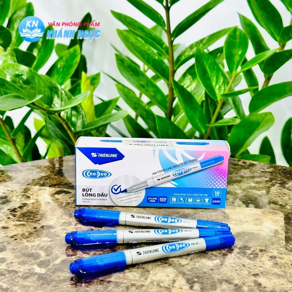 Bút dạ kính TL PM04 xanh